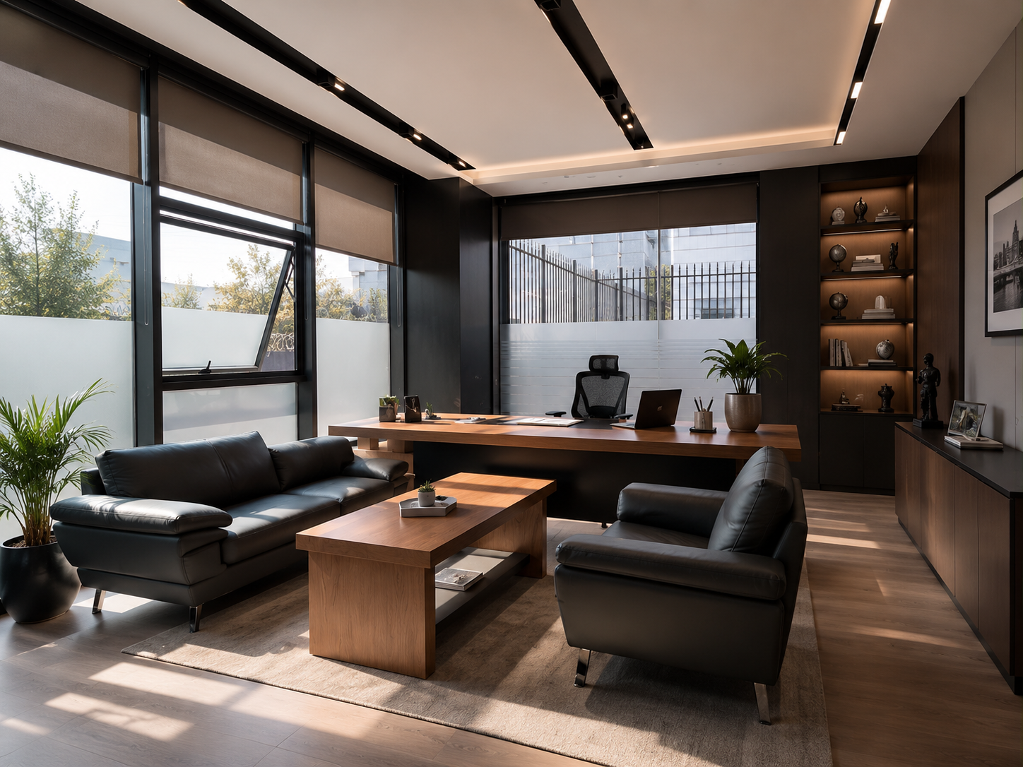 Modern ahşap ofis tasarımı - Taxta HOME
